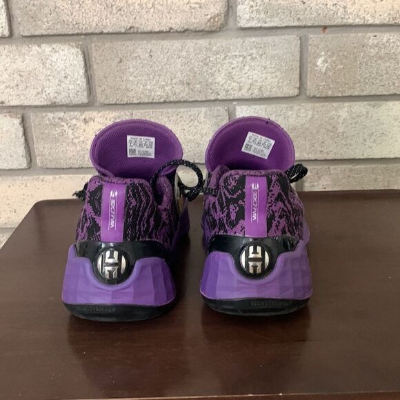 adidas Harden Vol. 4 ""Star Wars""  Basketball Black/Action Purple 7” men size 7 - Picture 6 of 9